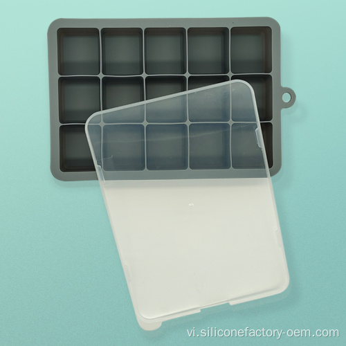 Khay đá silicon khối đá silicon đá
